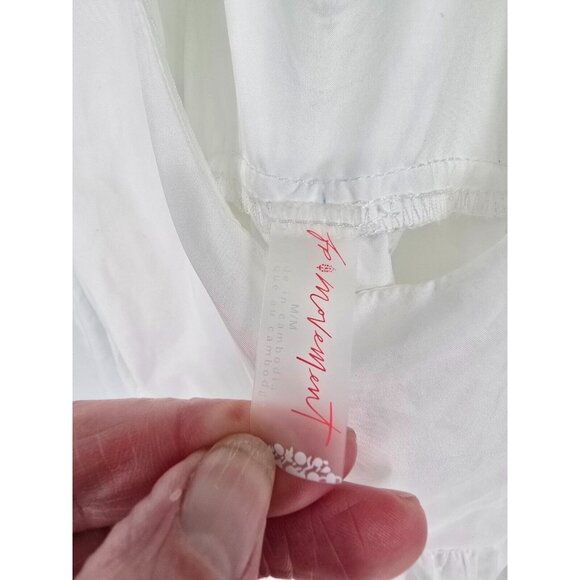 FP Movement Size Medium Womens Dress One Two Punch Green White Set NWOT - Picture 3 of 5